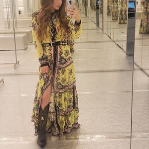 Golden Goose GORGEOUS Long Sleeve Maxi Dress